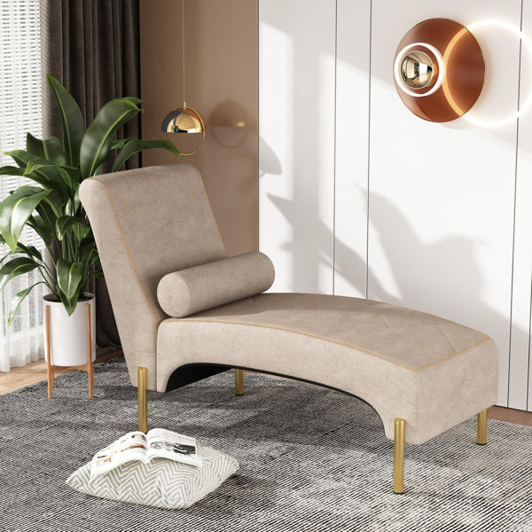 Mercer41 Armless Chaise Lounge Wayfair Canada